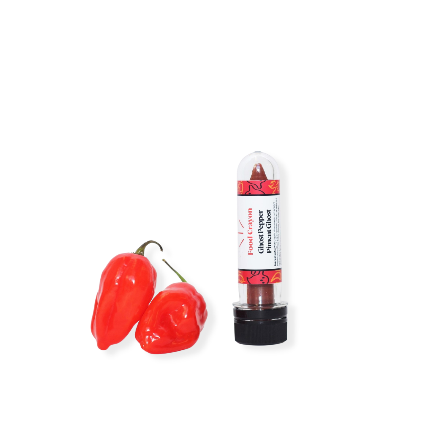 Ghost Pepper - Single Box (1 Food Crayon + 1 Sharpener)