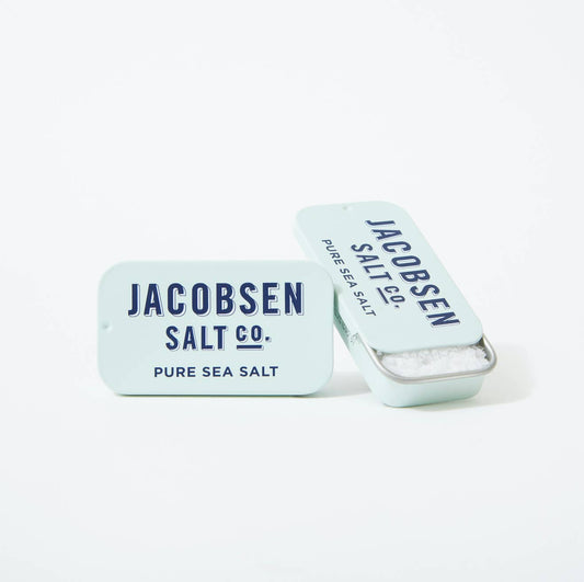 Jacobsen Salt Co Sea Salt Slide Tins